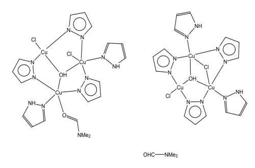 Синтезовані координаційні сполуки купруму(ІІ) азаметалокраунового типу